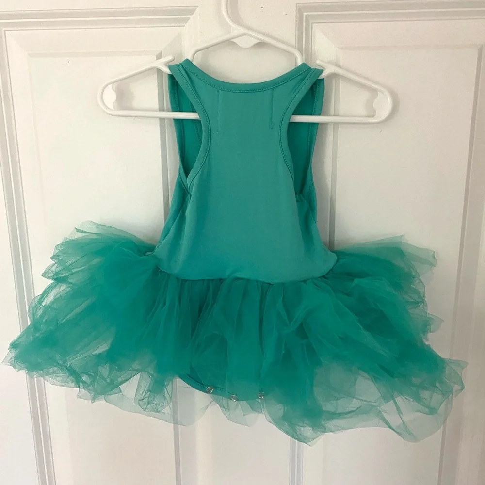 ILOVEPLUM Nyc Tutu Everleigh Green - Size 6 -12months - Picture 2 of 3